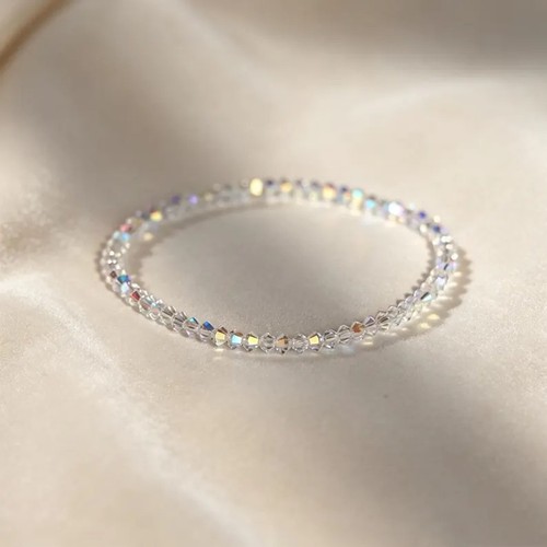 Angel aura quartz 3mm - quartz, faceted